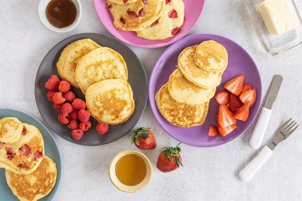 Fluffy Greek Yogurt Pancakes