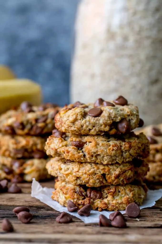 Banana Oat Cookies