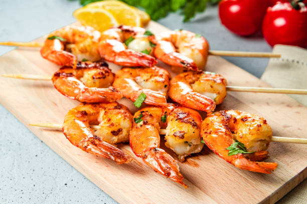 Grilled Shrimp Skewers