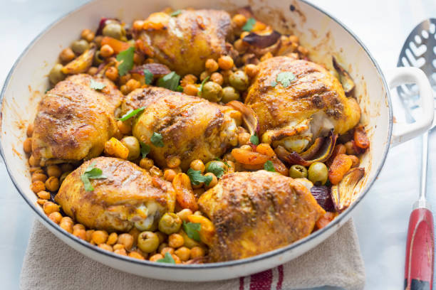 Paleo Moroccan Chicken Tagine