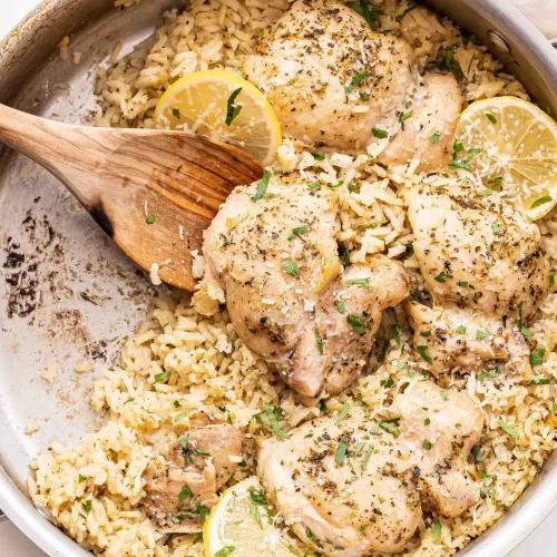 Lemon Chicken And Rice