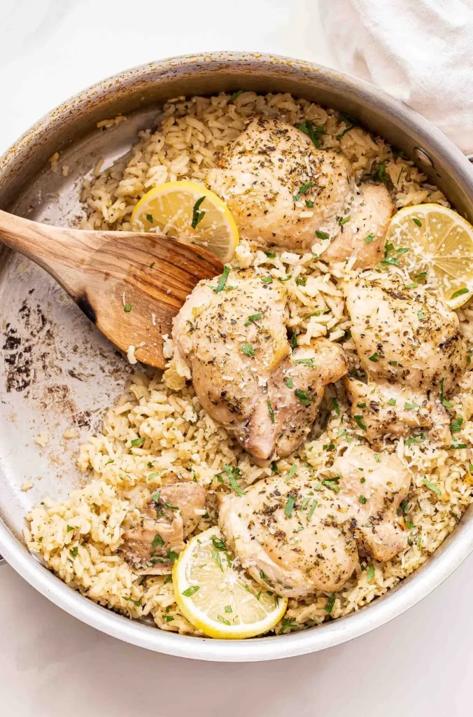 Lemon Chicken And Rice