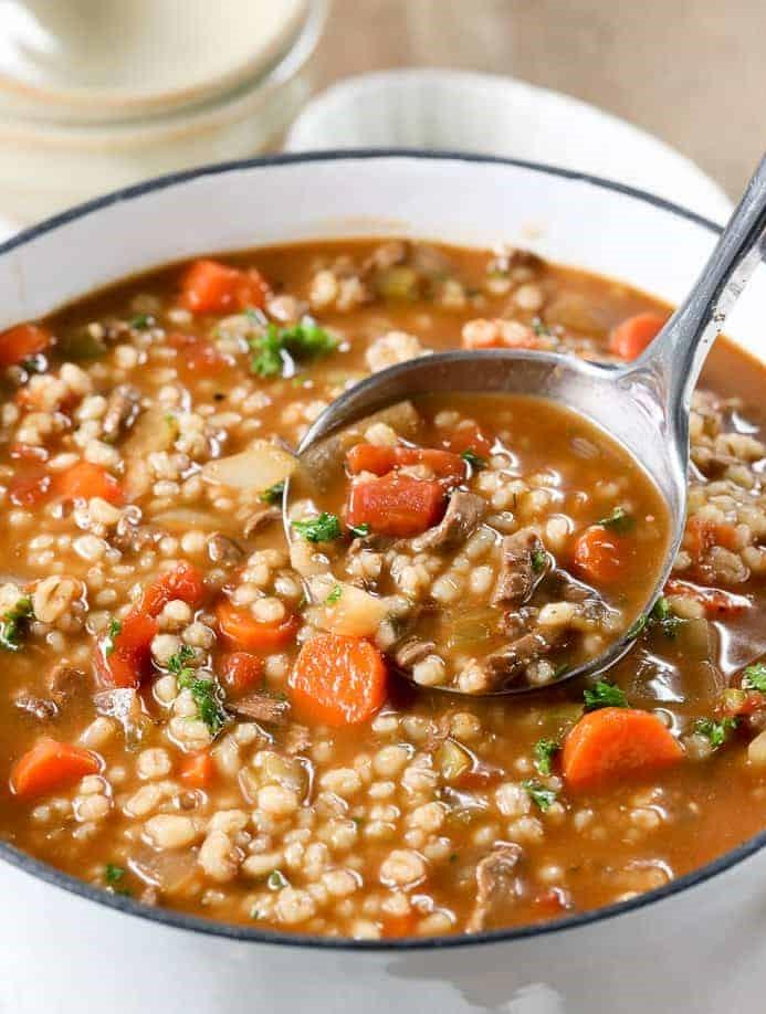 Beef Barley Soup