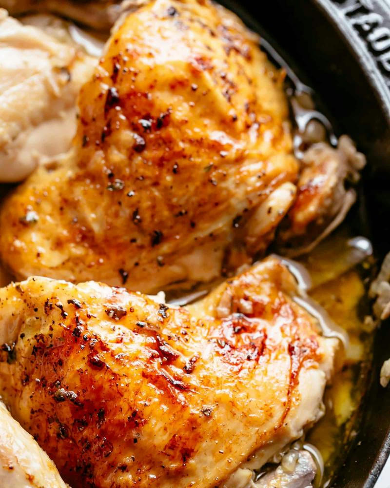 Lemon Garlic Roasted Chicken